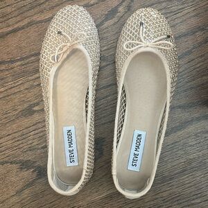 Embellished ballet flat